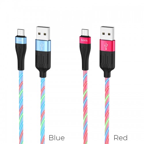 U85 Charming Night Charging Data Cable For Micro